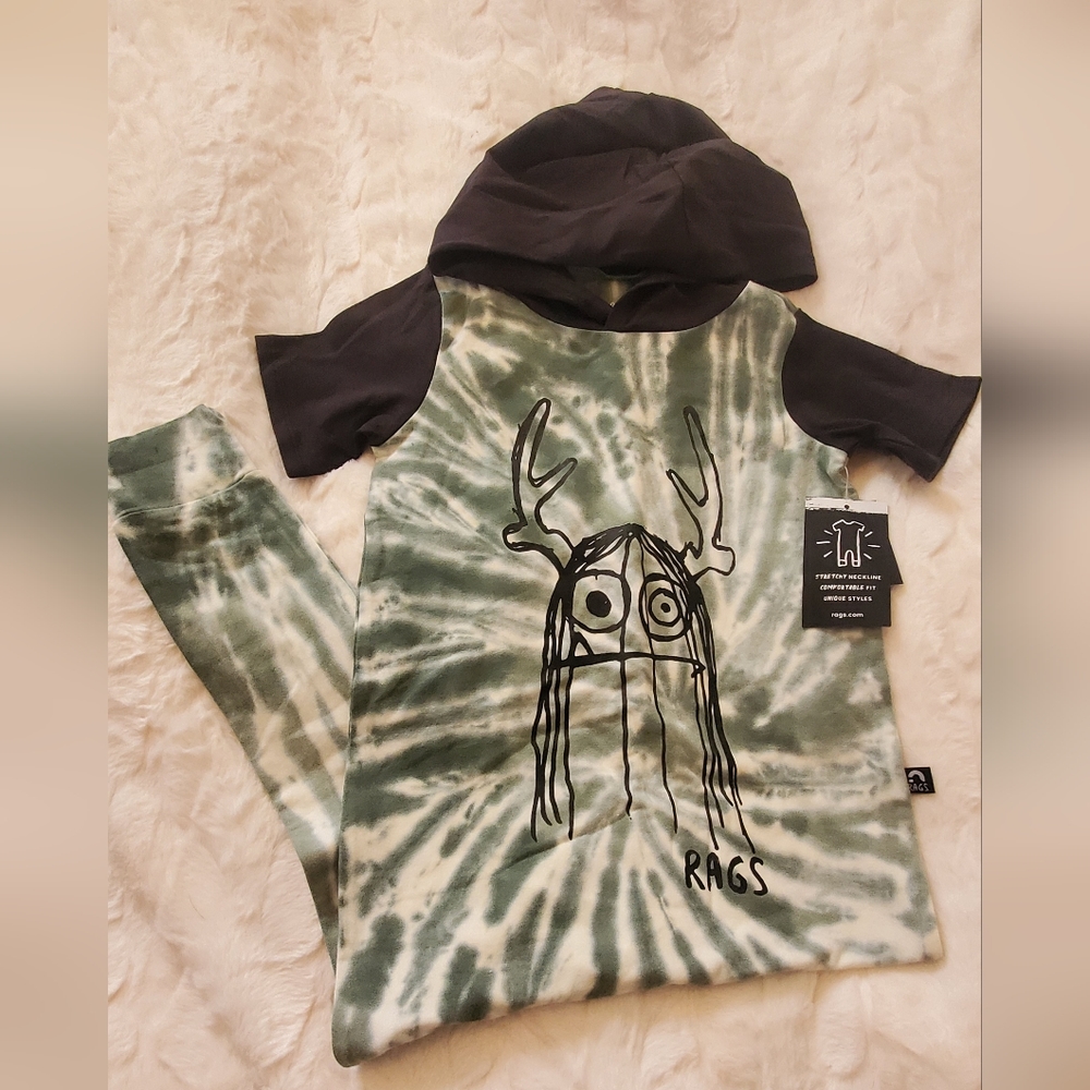 Rags to Raches trinny tie dye
